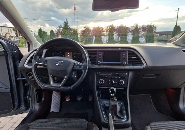 Seat Leon cena 42999 przebieg: 193050, rok produkcji 2014 z Raszków małe 56